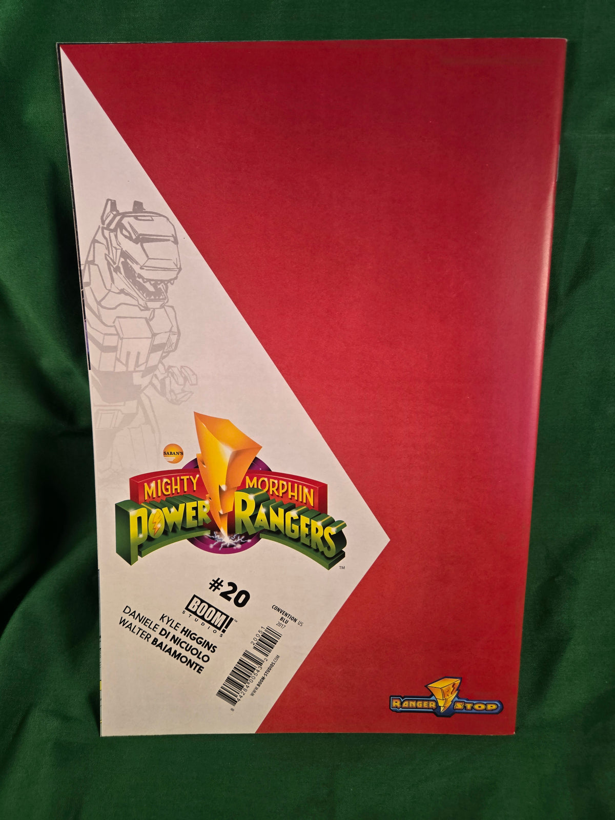 Mighty Morphin Power Rangers #20 Comic - RangerStop Blu Variant