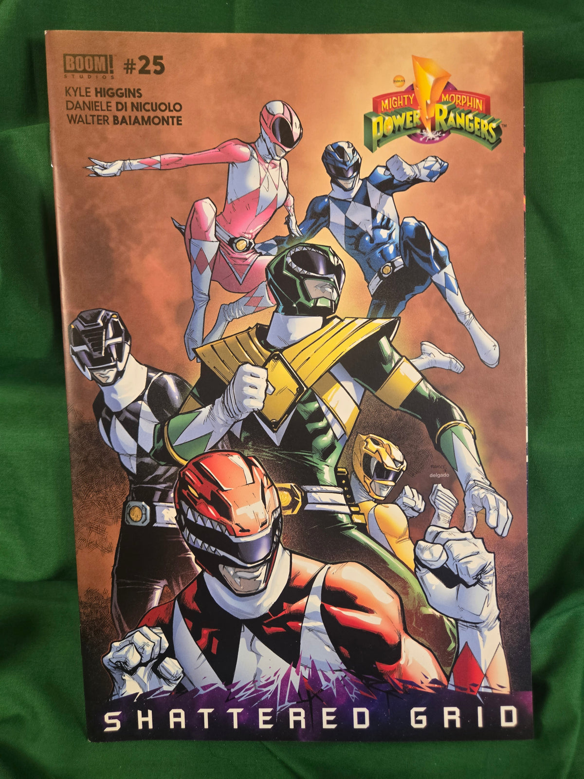 Mighty Morphin Power Rangers #25 Comic - Ramos Unlockable Variant