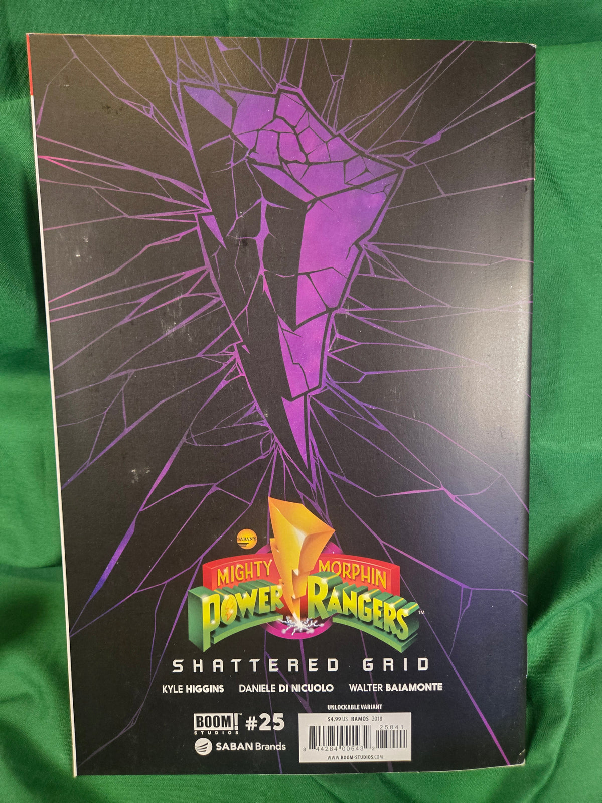 Mighty Morphin Power Rangers #25 Comic - Ramos Unlockable Variant