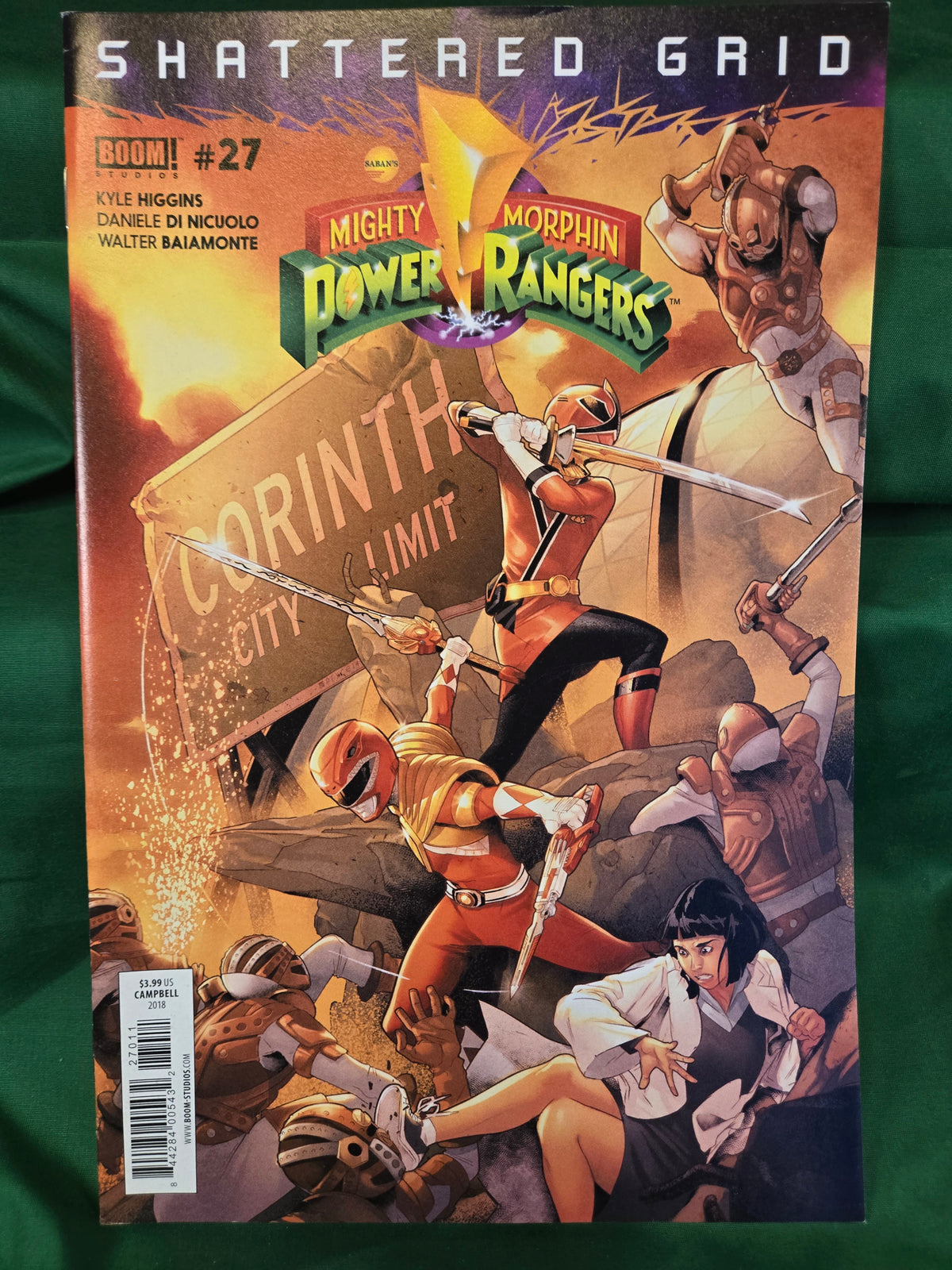 Mighty Morphin Power Rangers #26 Comic - Jamal Campbell Cover