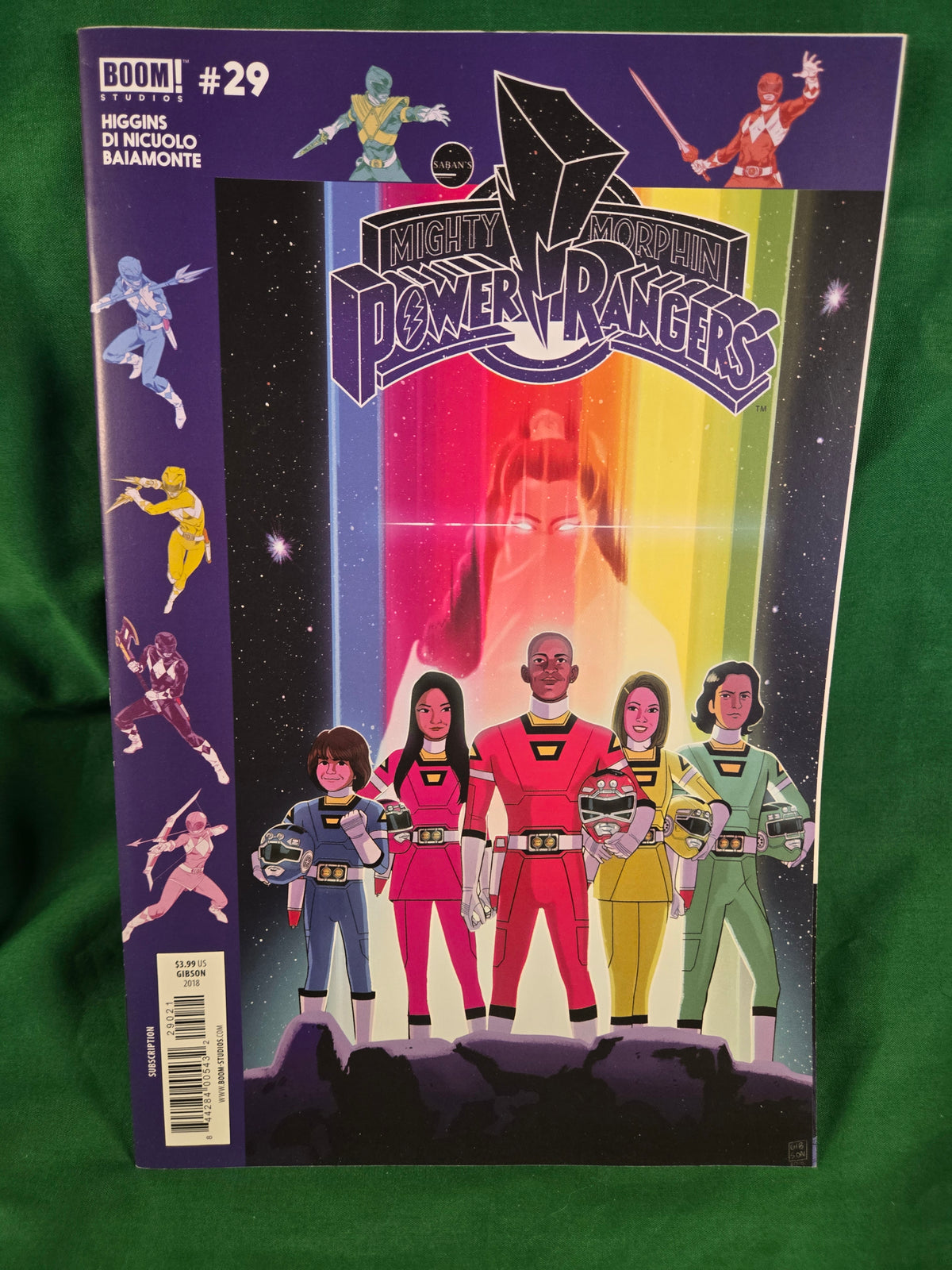 Mighty Morphin Power Rangers #29 Comic - Gibson Subscription Variant