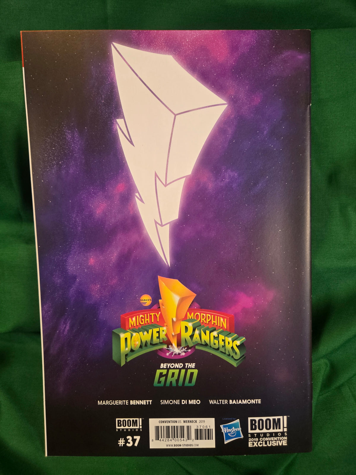 Mighty Morphin Power Rangers #37 Comic - Werneck Convention Variant