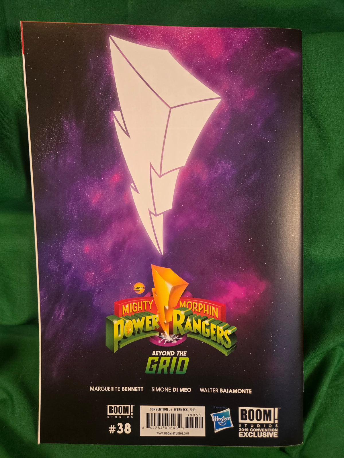 Mighty Morphin Power Rangers #38 Comic - Werneck Convention Variant