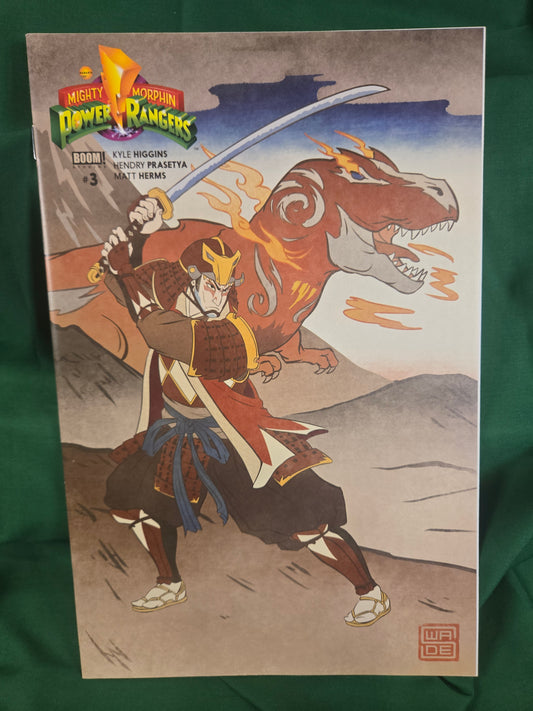 Mighty Morphin Power Rangers #3 Comic - Wade Dimension X Variant