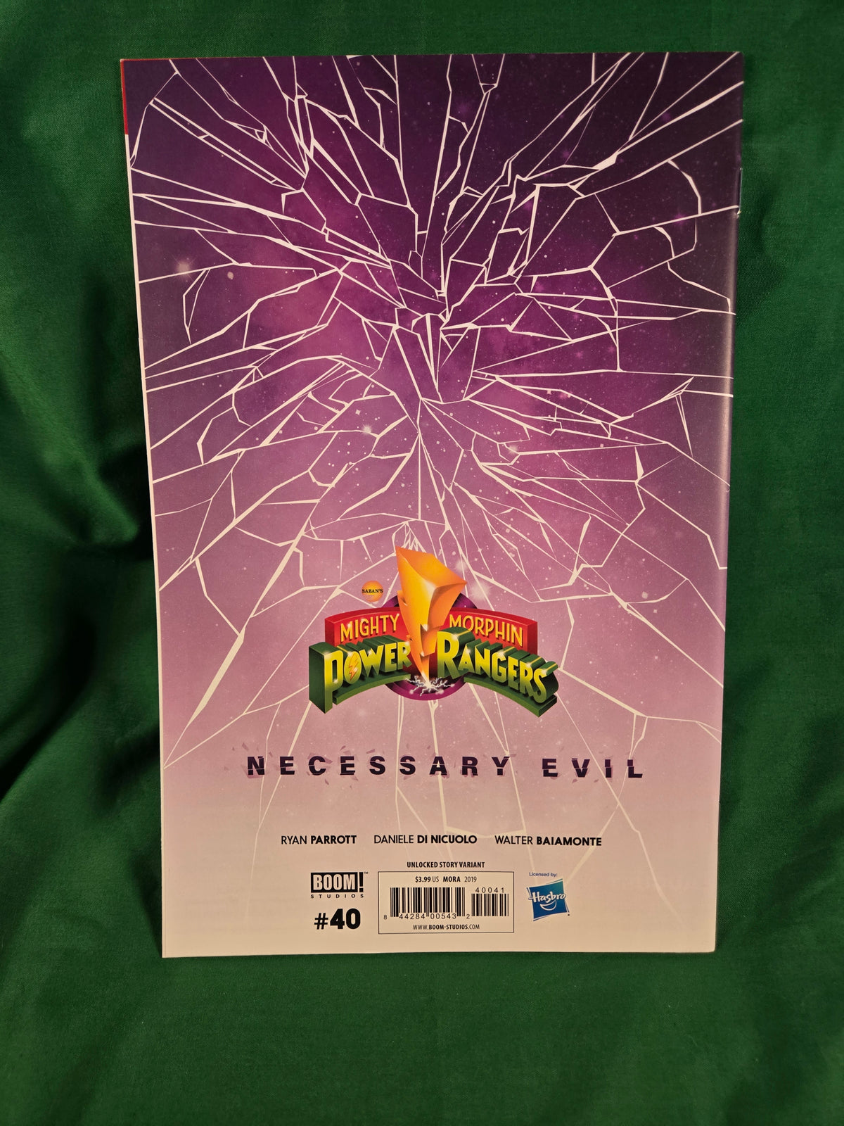 Mighty Morphin Power Rangers #40 Comic - Mora FOC Variant