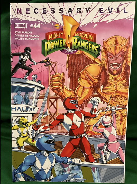 Mighty Morphin Power Rangers #44 Comic - Coller Retailer Variant
