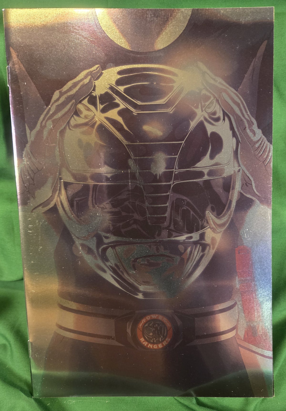 Mighty Morphin Power Rangers #45 Comic - Montes Foil Black Ranger Variant