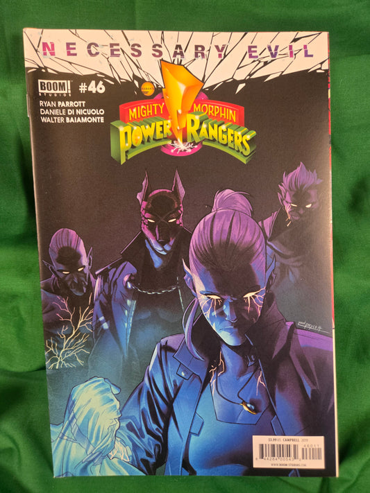 Mighty Morphin Power Rangers #46 Comic - Jamal Campbell Cover