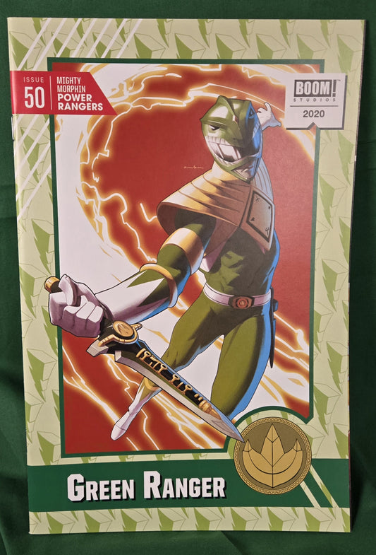 Mighty Morphin Power Rangers #50 Comic - 1:20 Anka Trading Card Variant