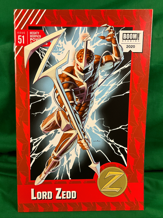 Mighty Morphin Power Rangers #51 Comic - 1:10 Anka Trading Card Variant