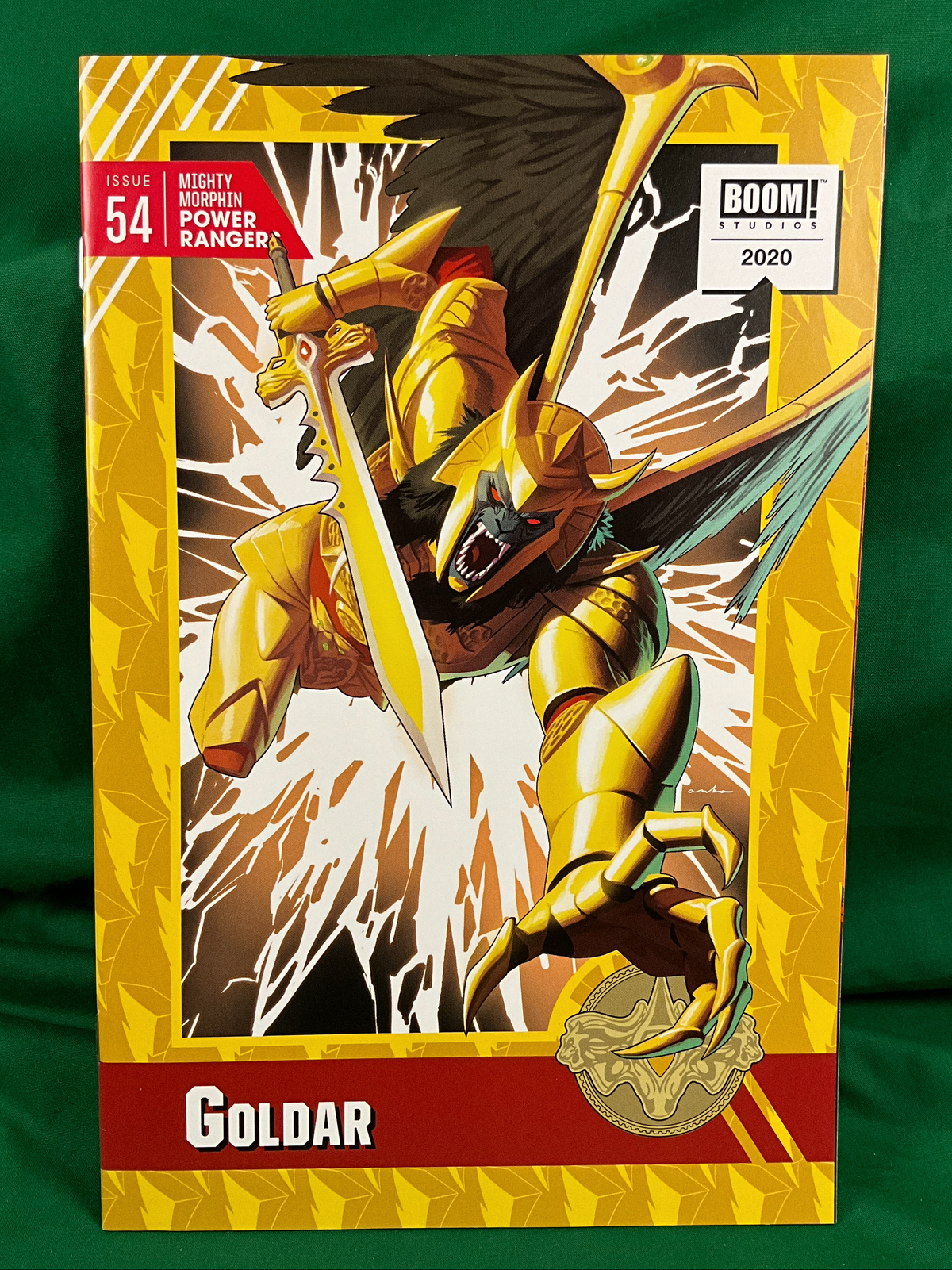 Mighty Morphin Power Rangers #54 Comic - 1:10 Anka Trading Card Variant
