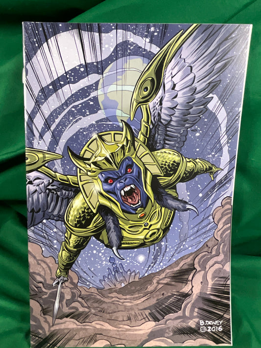 Mighty Morphin Power Rangers #7 Comic - Dewey Goldar Virgin Variant