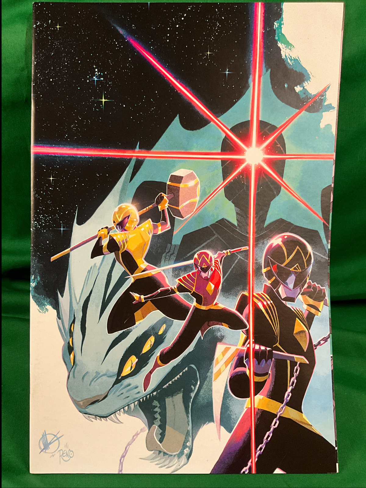 Power Rangers #1 (MMPR #57) Comic - 1:100 Scalera Virgin Variant