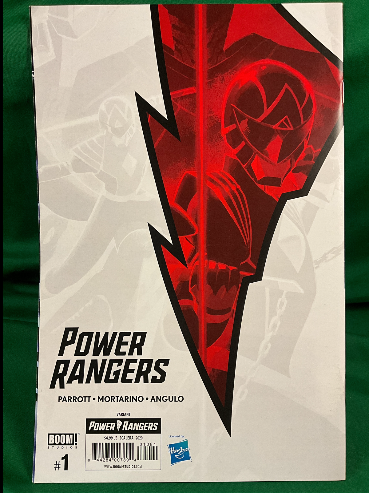 Power Rangers #1 (MMPR #57) Comic - 1:100 Scalera Virgin Variant