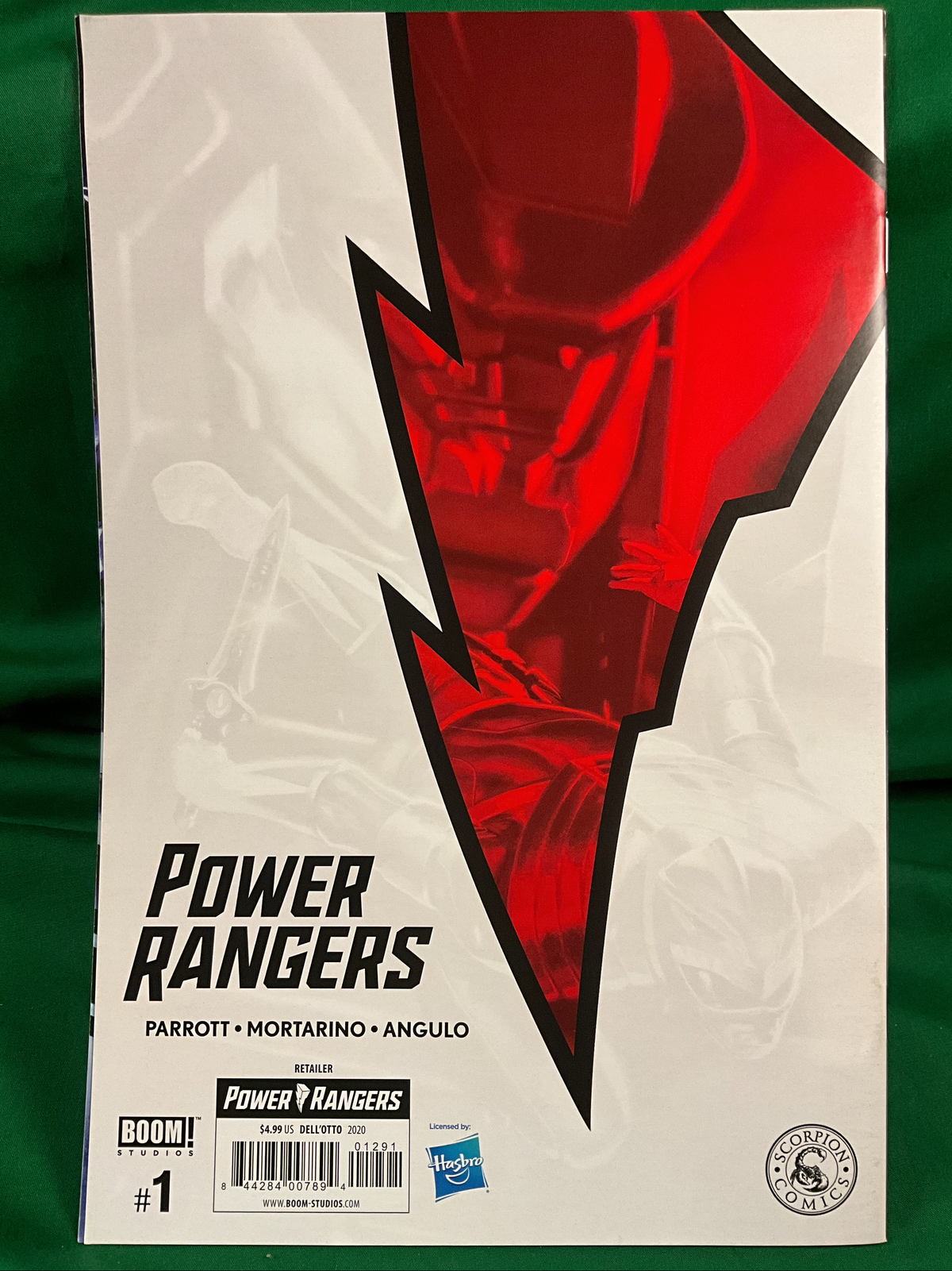 Power Rangers #1 (MMPR #57) Comic - Dell'Otto Scorpion Comics Variant
