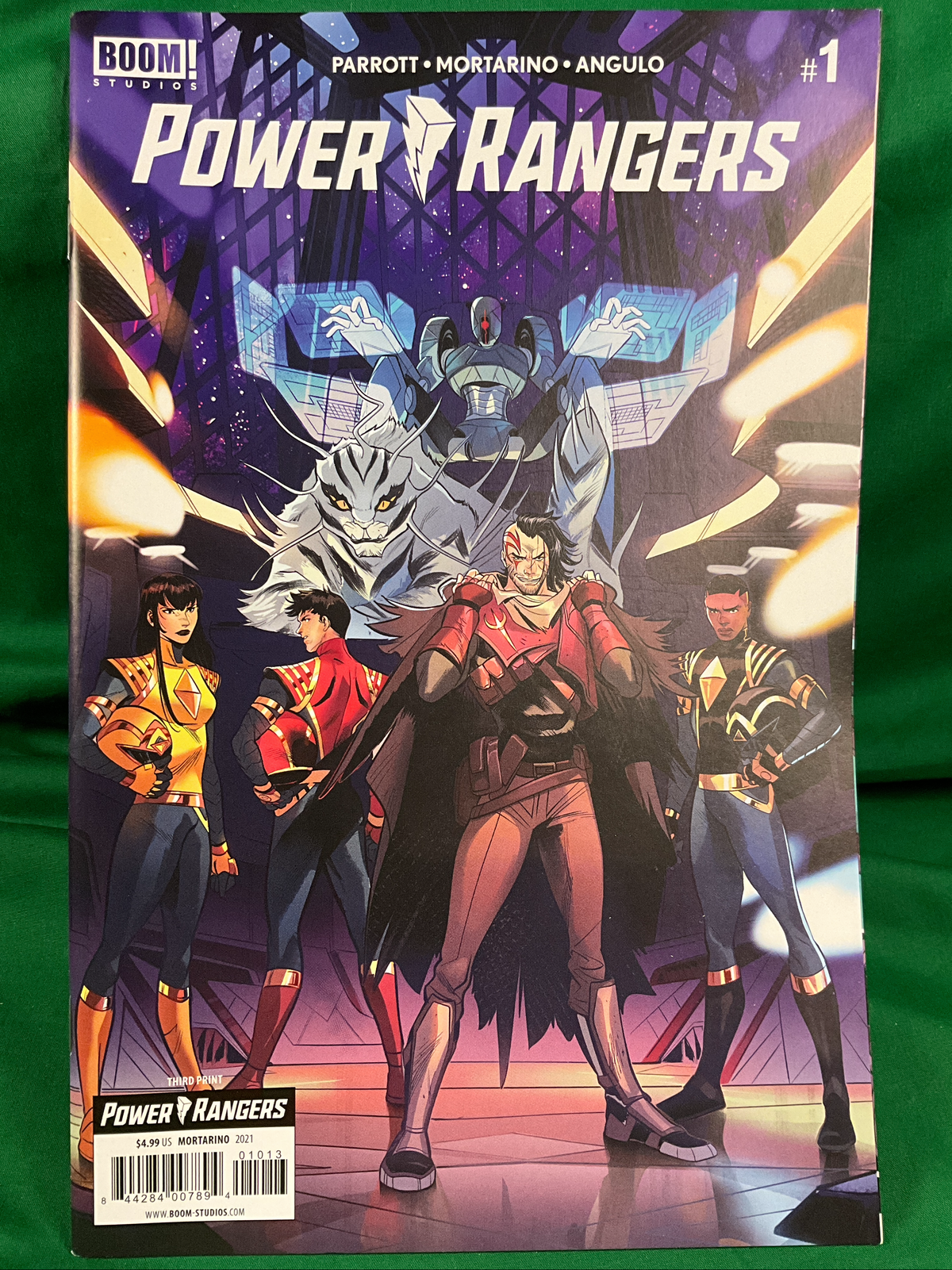 Power Rangers #1 (MMPR #57) Comic - Scalera 3rd Printing Variant