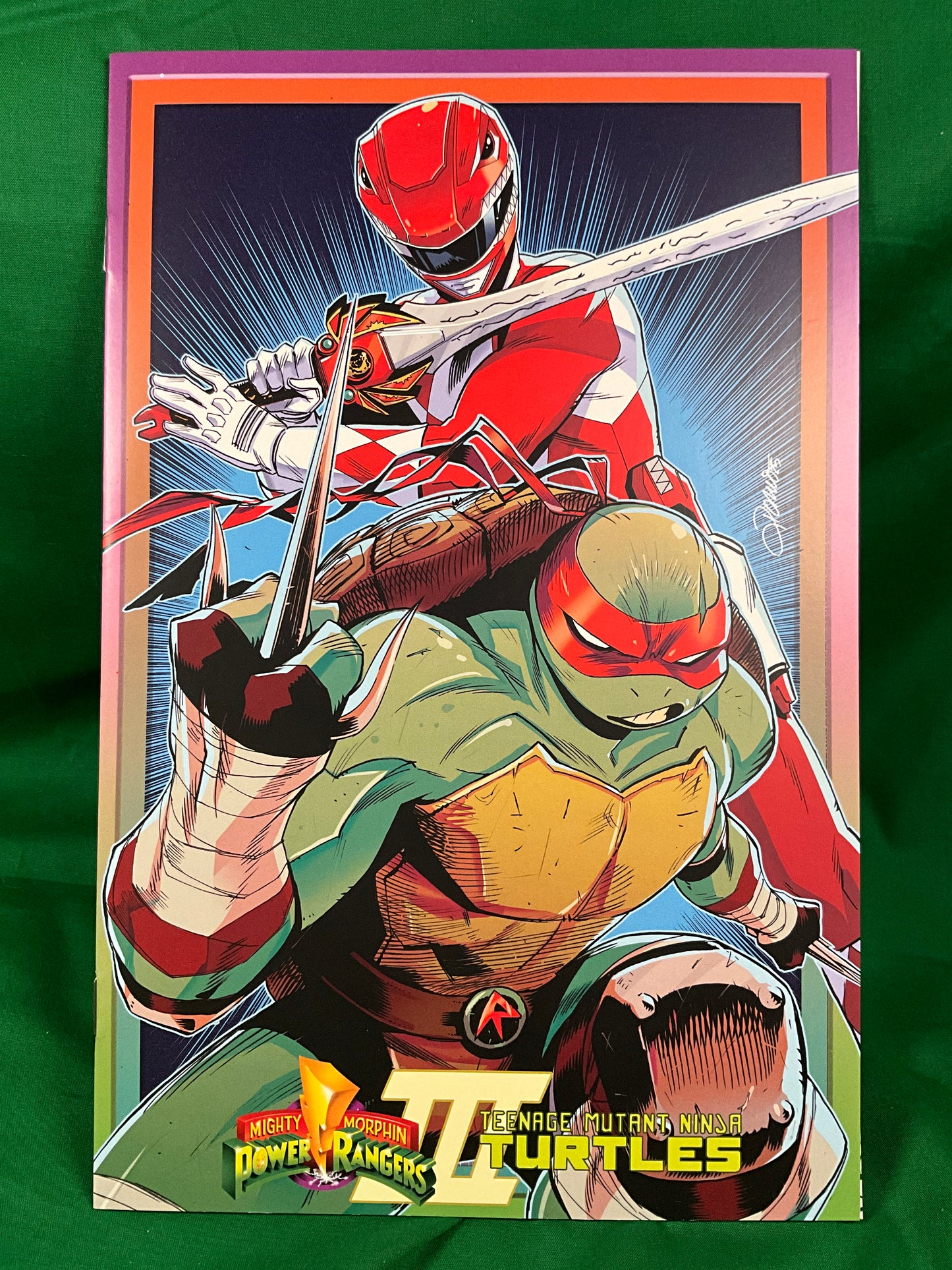 Mighty Morphin Power Rangers/Teenage Mutant Ninja Turtles III #1 Comic
