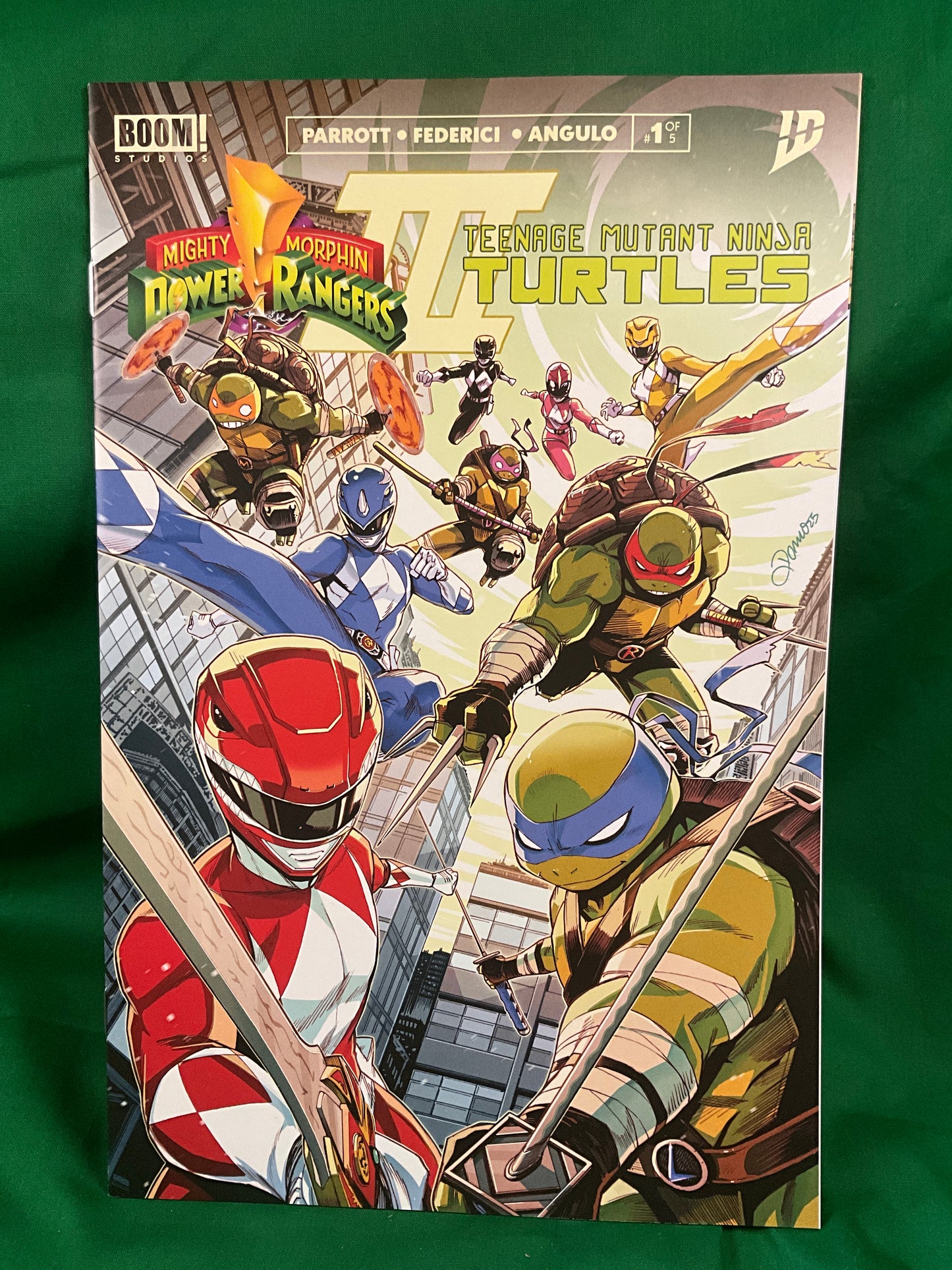 Mighty Morphin Power Rangers/Teenage Mutant Ninja Turtles III #1 Comic