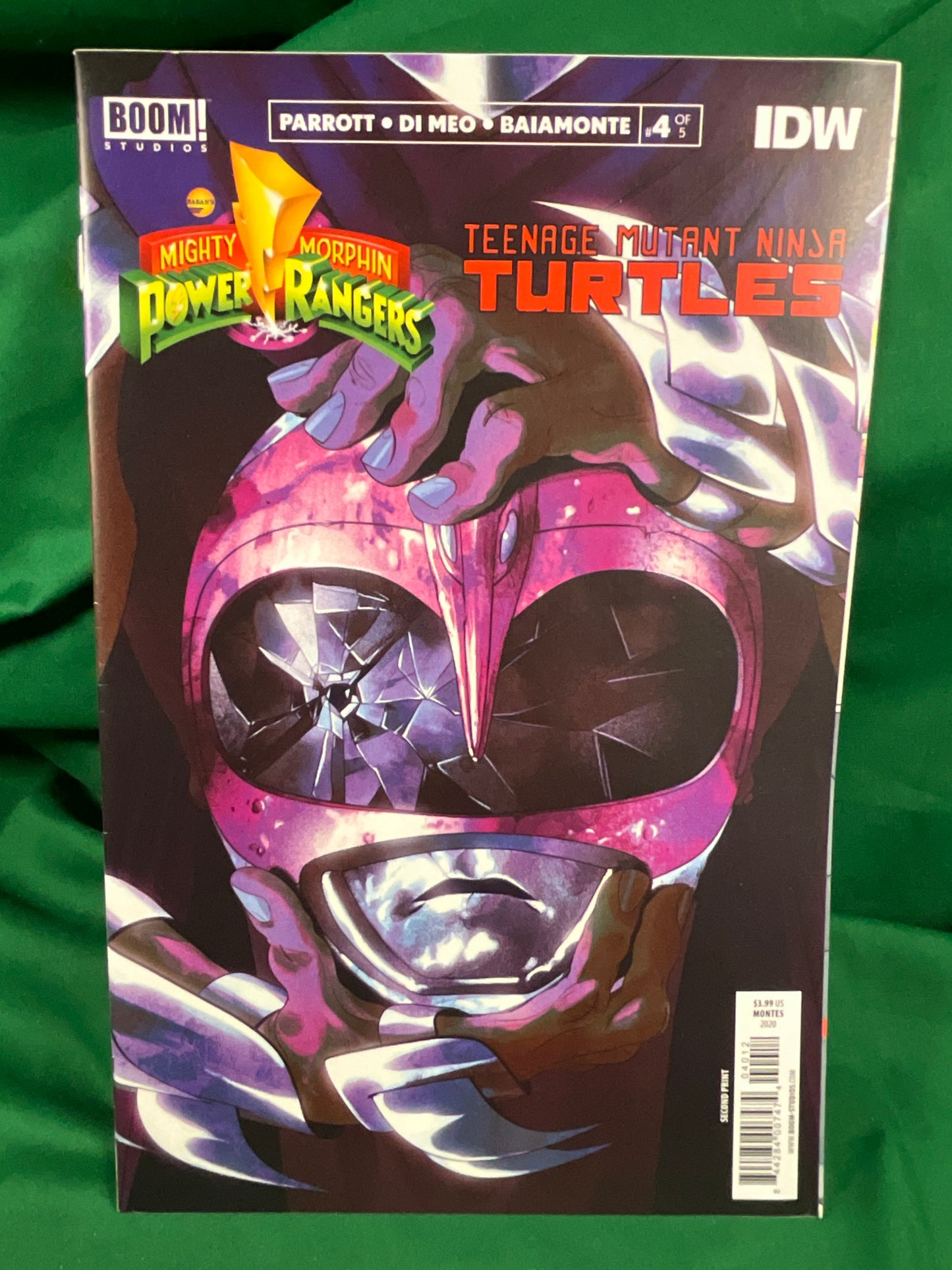 Mighty Morphin Power Rangers/Teenage Mutant Ninja Turtles #4 Comic
