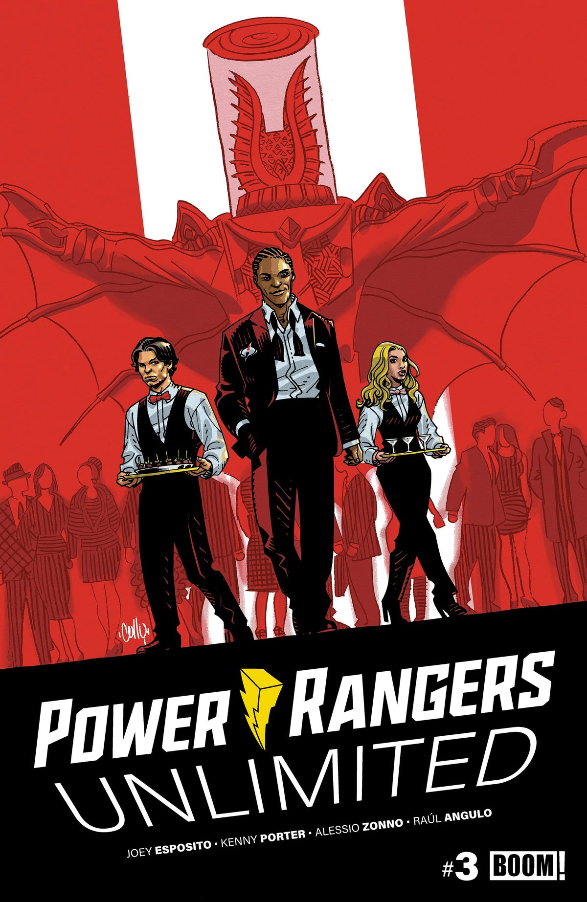 Power Rangers: Unlimited #3 Comic - Cully Hamner Variant